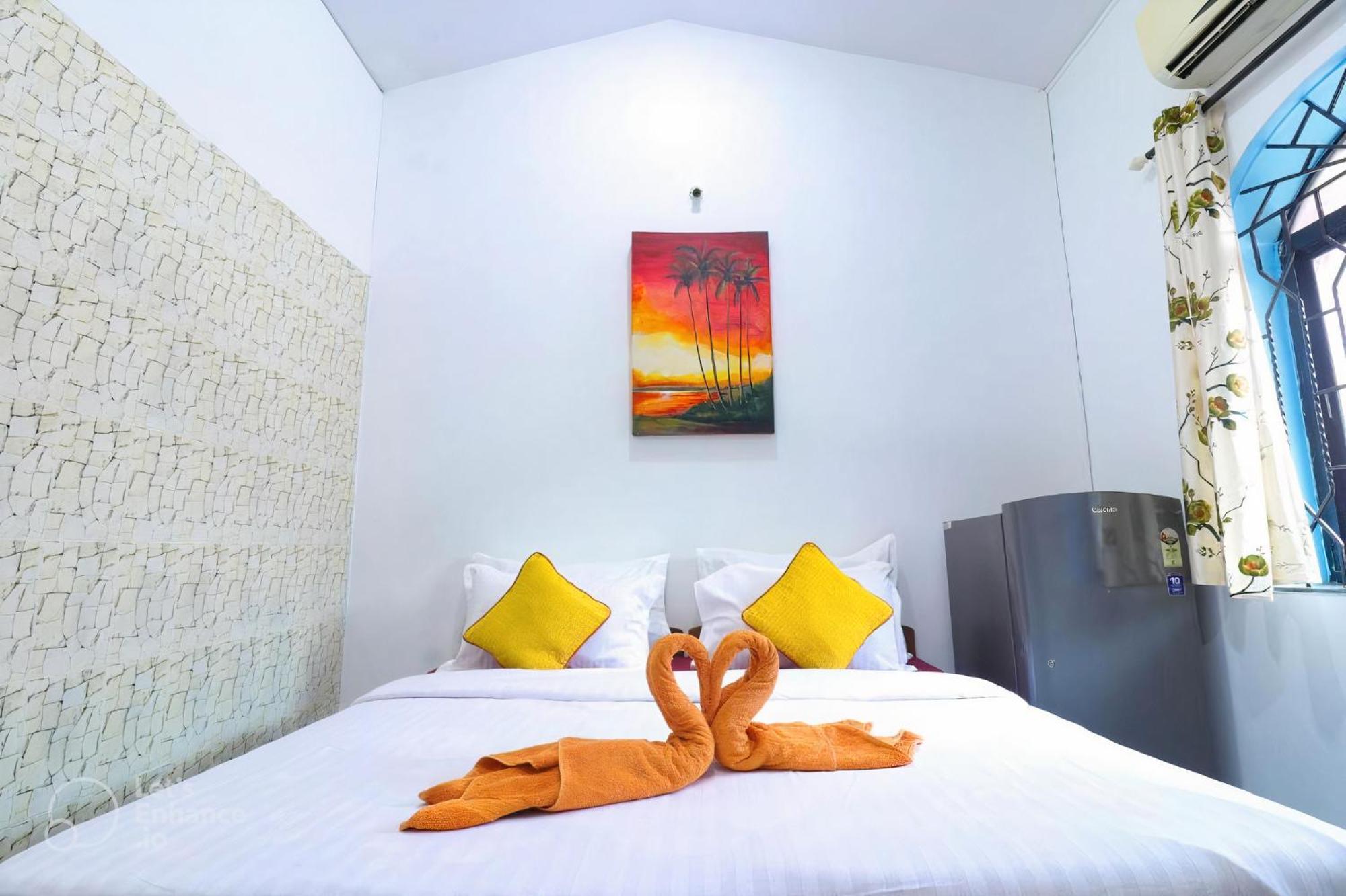 Ocean View Cottage Calangute Bagian luar foto