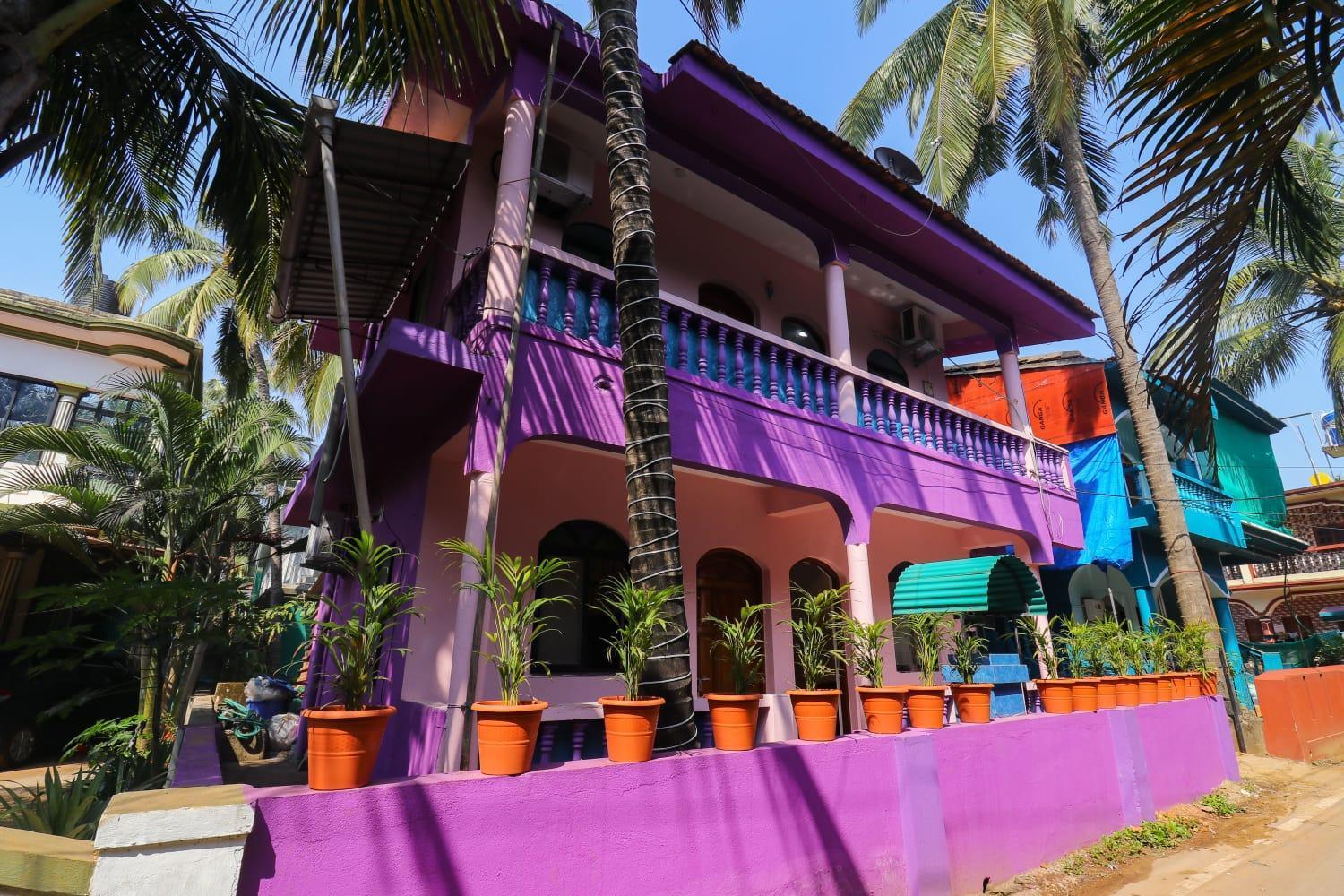 Ocean View Cottage Calangute Bagian luar foto