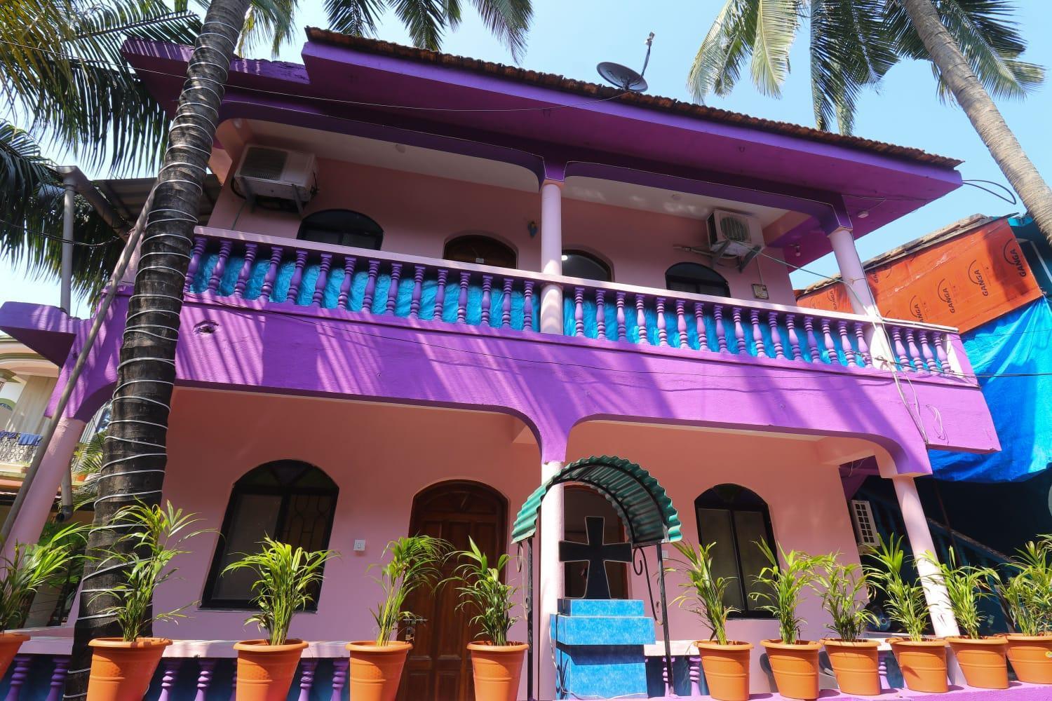 Ocean View Cottage Calangute Bagian luar foto