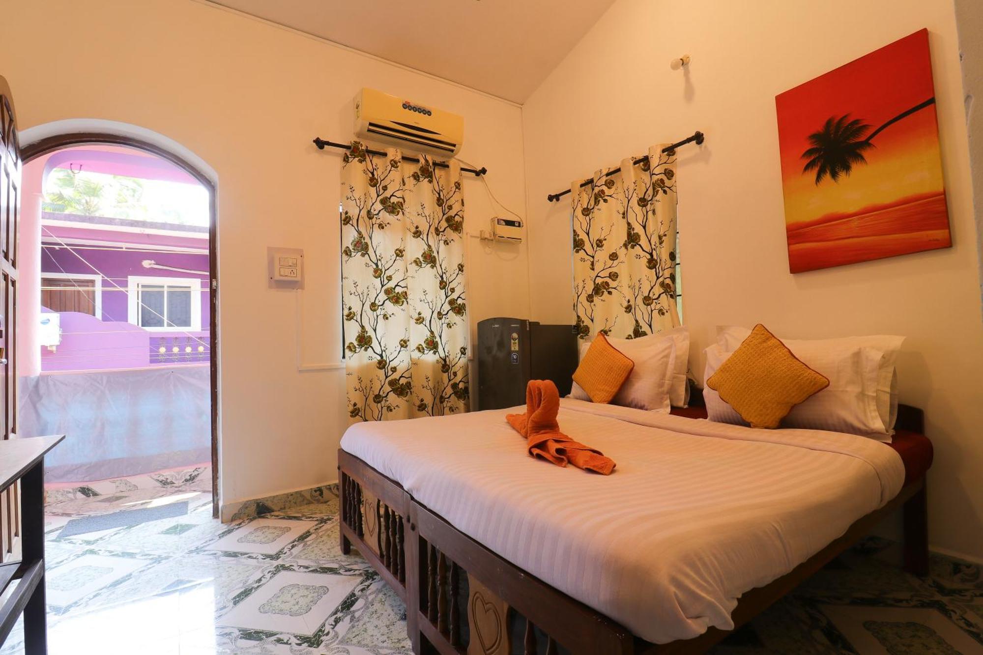 Ocean View Cottage Calangute Bagian luar foto